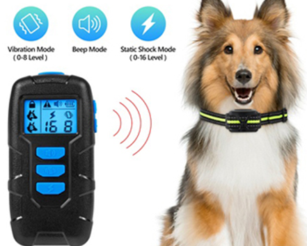 new smartpet remote pet control dogtraining collar waterproof, anti barking, multi functional static shock petcollar