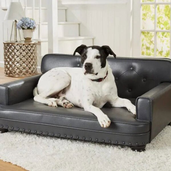 p2357kd library sofa – grey